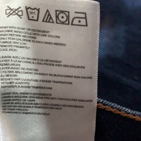 Roxy bootcut flare jeans 7/28 dark wash - Picture 10 of 12